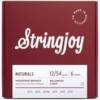 Stringjoy Naturals | Light Gauge (12-54) Phosphor Bronze Acoustic Guitar Strings